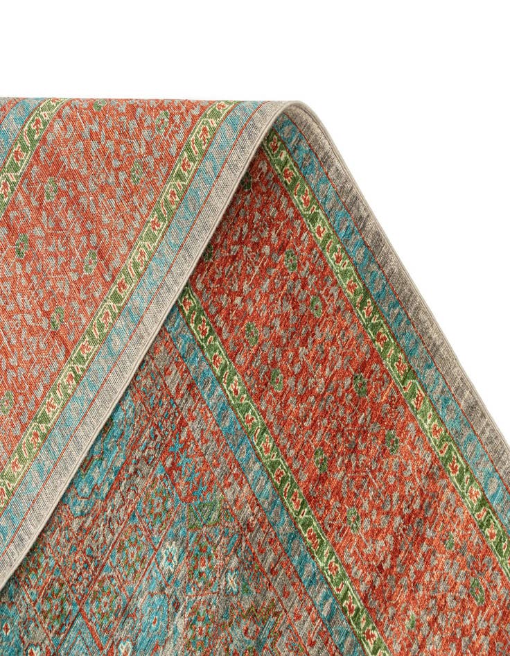 Detail image of  5' 10 x 7' 10  Hand Knotted Amina Rug