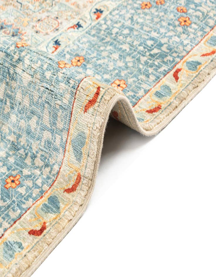 Detail image of  9' x 11' 8  Hand Knotted Amina Rug