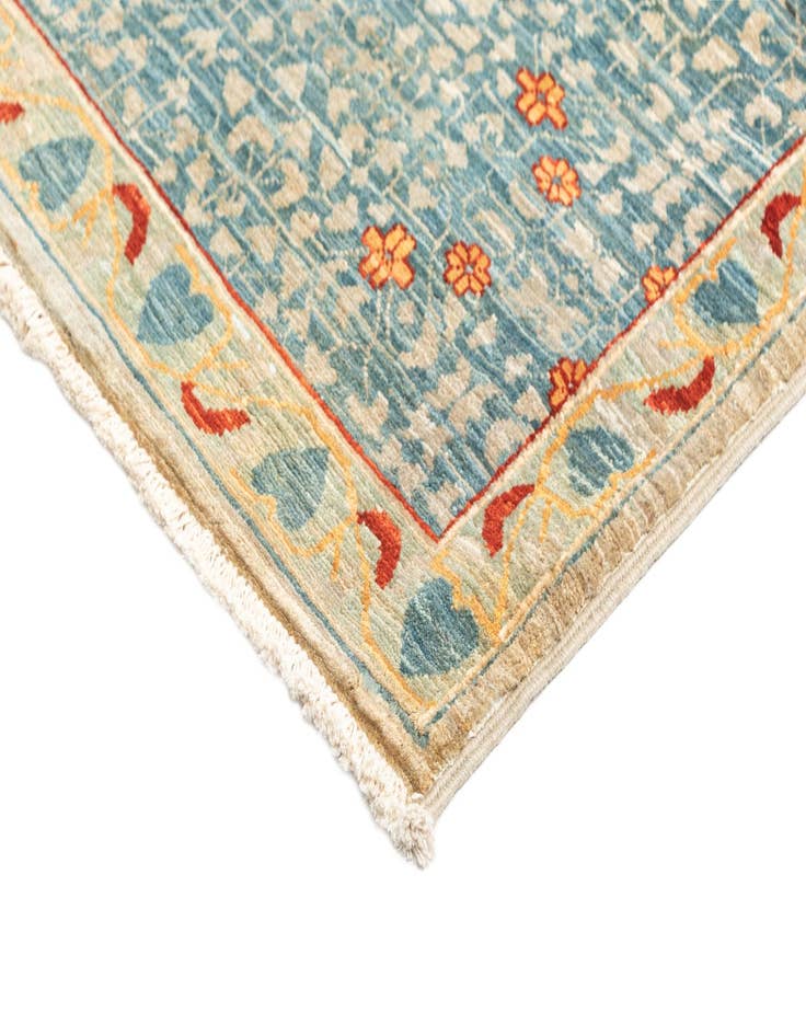 Detail image of  9' x 11' 8  Hand Knotted Amina Rug