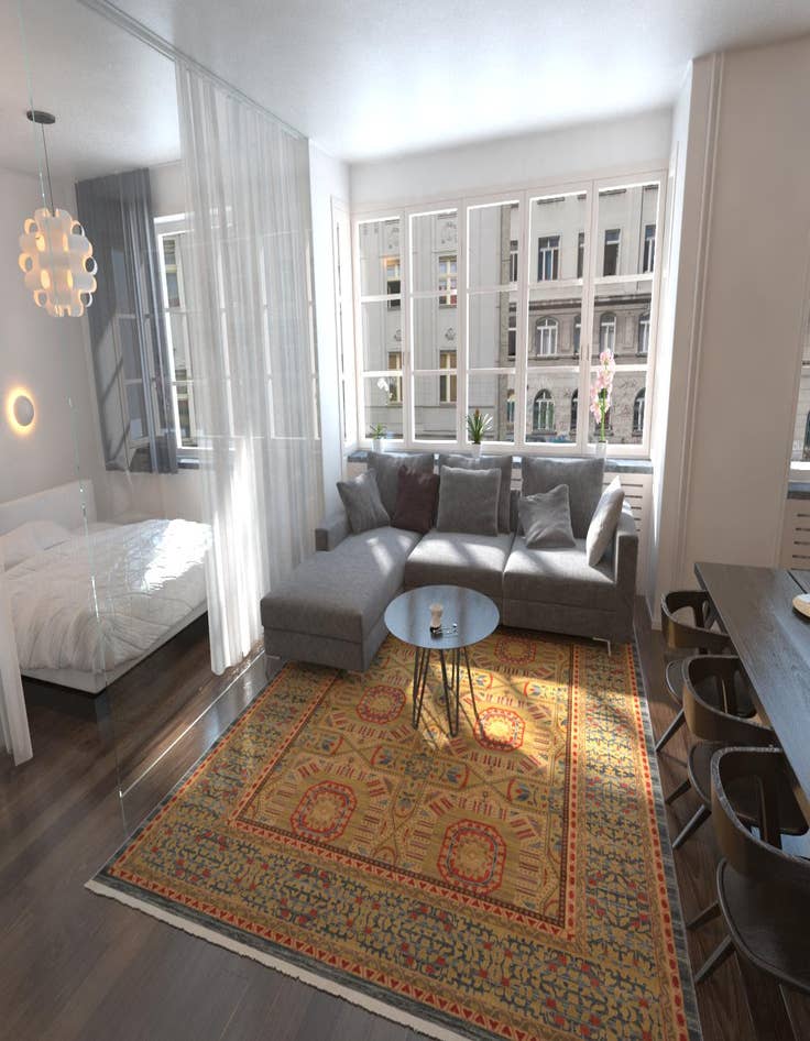 Detail image of  10' x 11' 4 Amina Rug