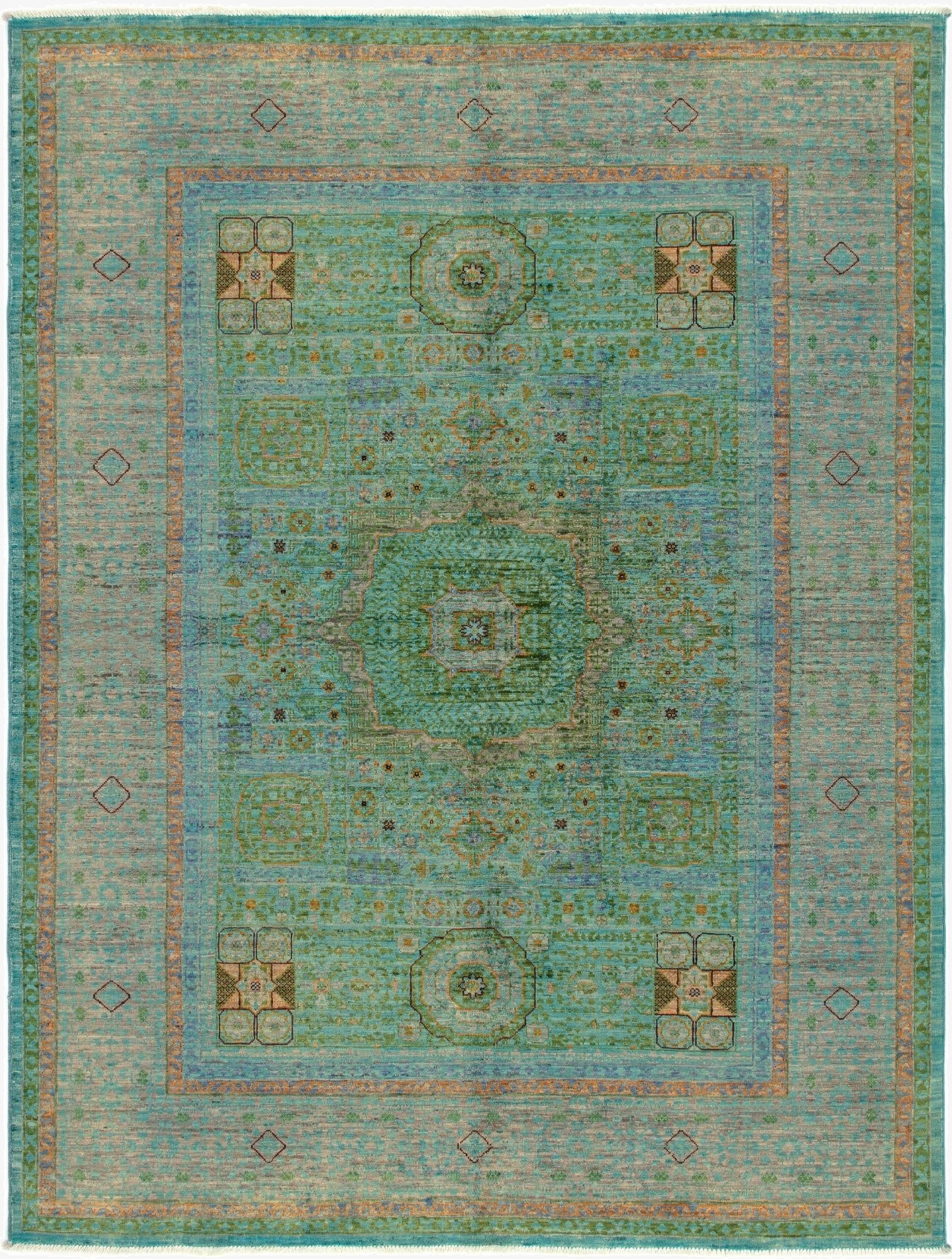  5' 2 x 6' 9 Amina Wool Rug