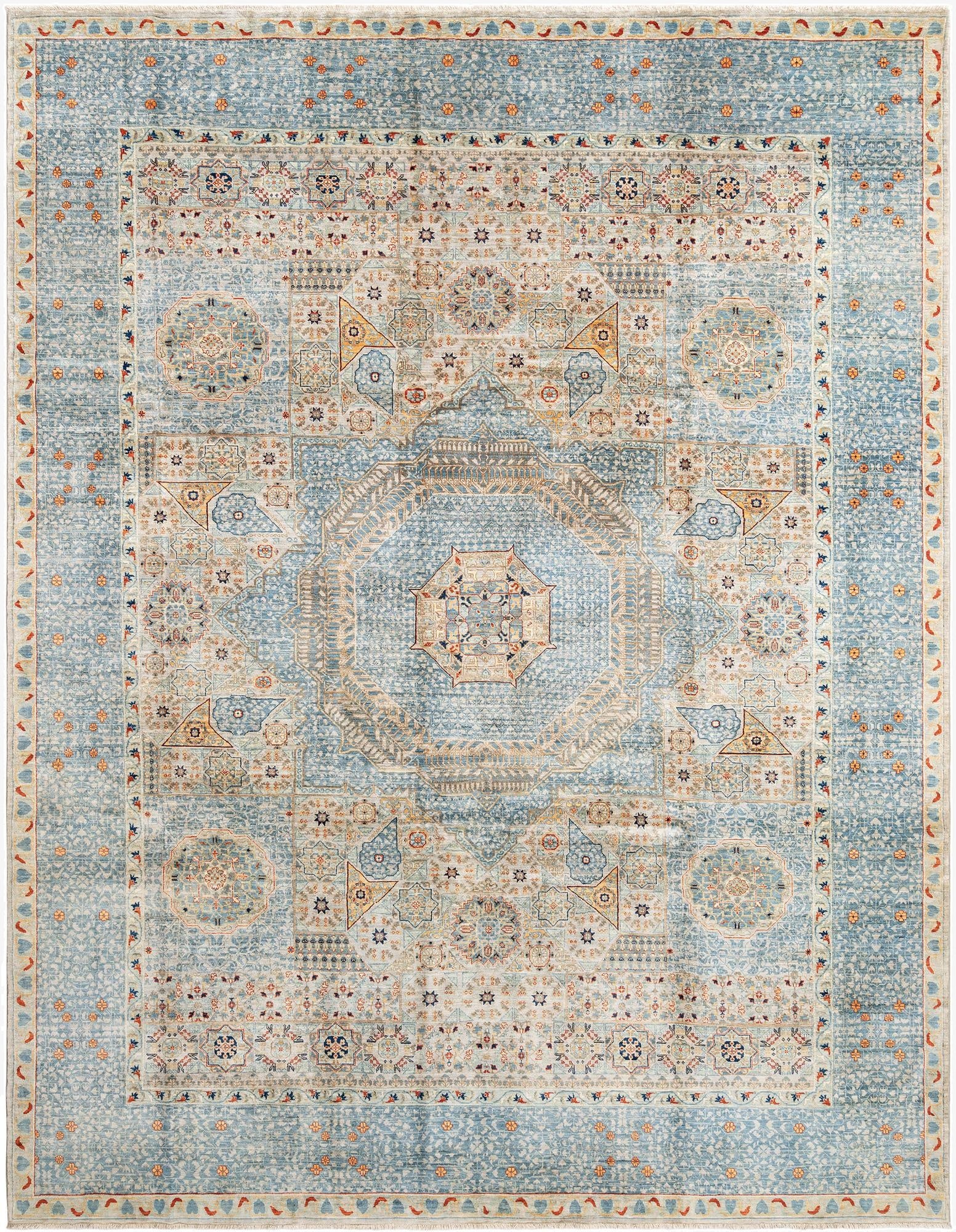  9' x 11' 8  Hand Knotted Amina Rug