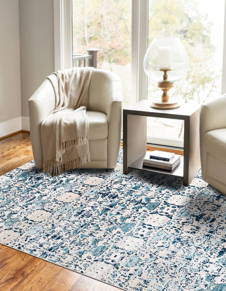 Detail image of  5' x 8' Amulet Rug