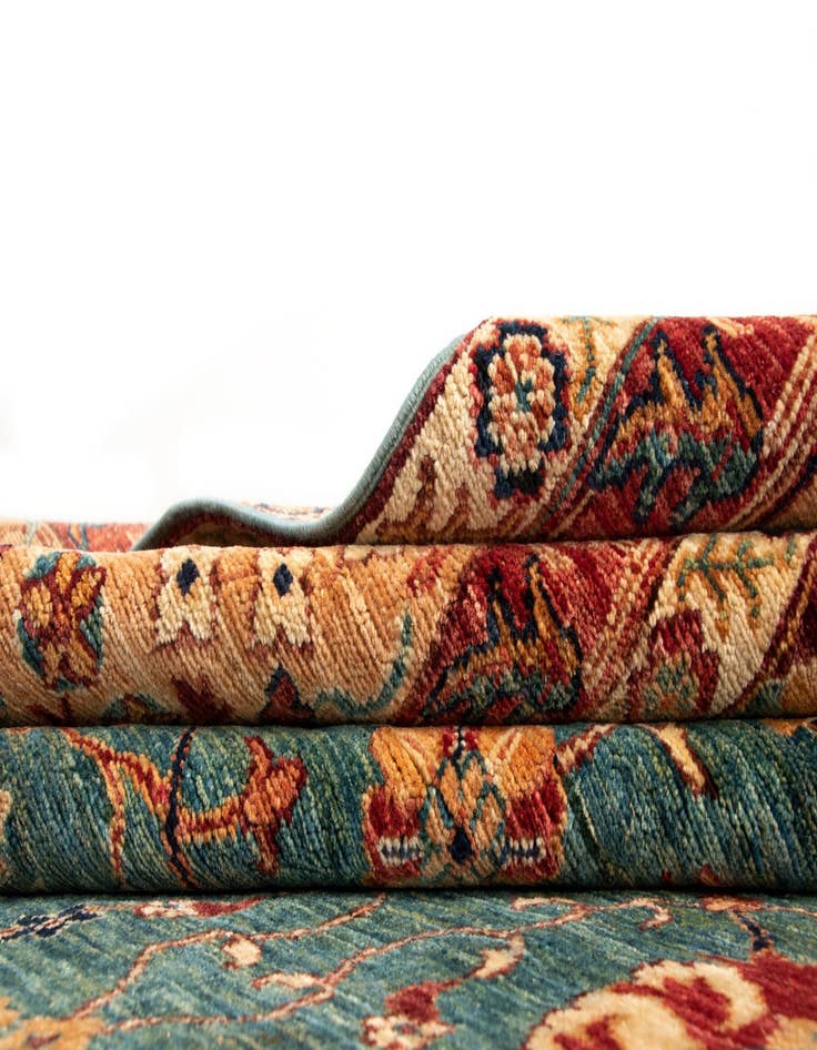 Detail image of  8' 2 x 9' 9 Ariana Fine Wool Rug