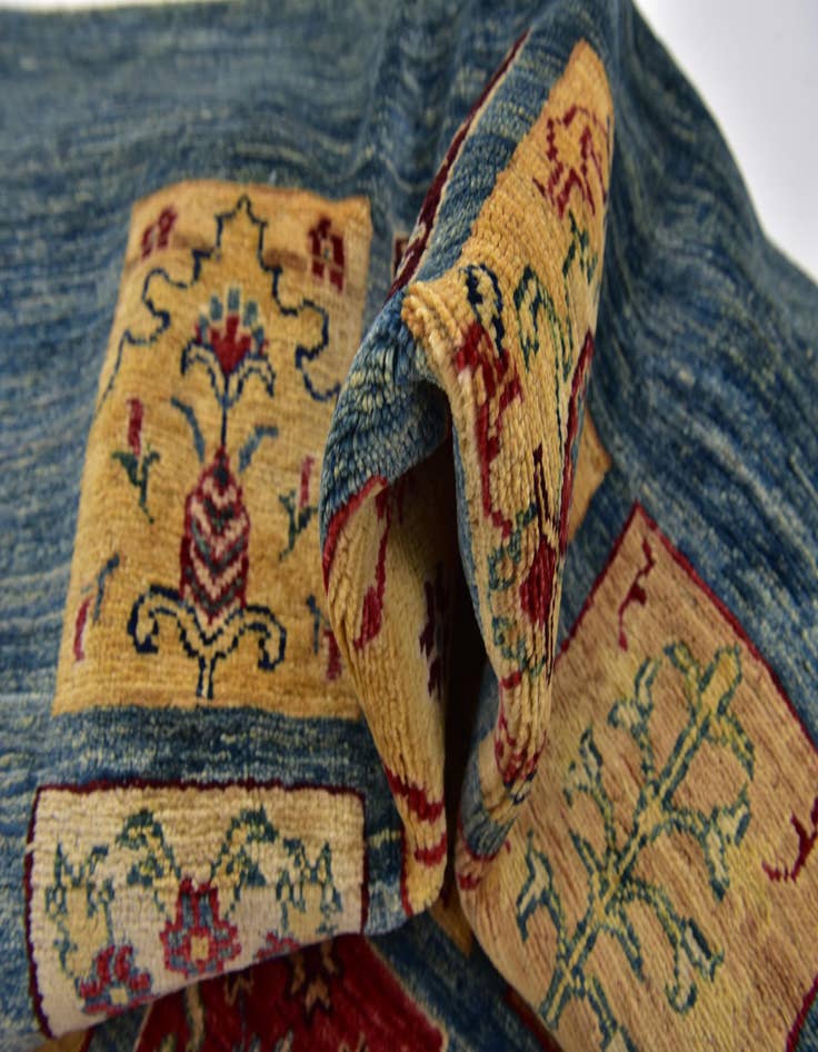 Detail image of  4' 10 x 6' 8  Hand Knotted Ariana Ziegler Rug