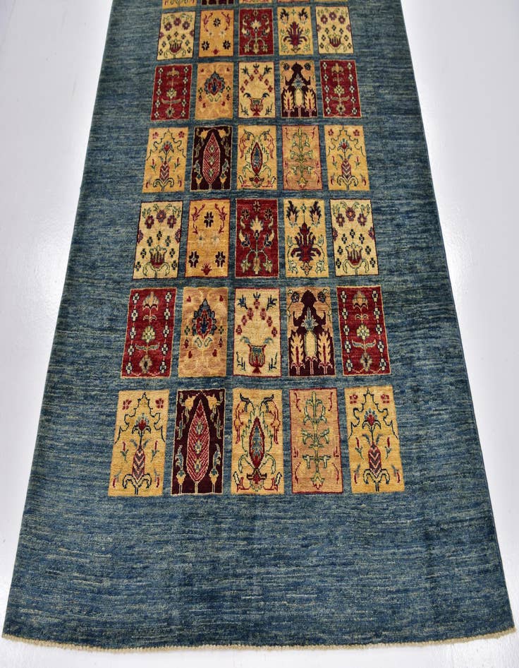 Detail image of  4' 10 x 6' 8  Hand Knotted Ariana Ziegler Rug