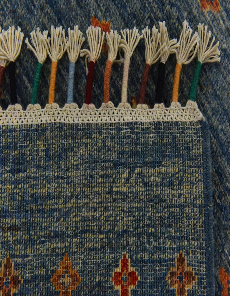 Detail image of  5' 9 x 7' 7  Hand Knotted Ariana Ziegler Rug