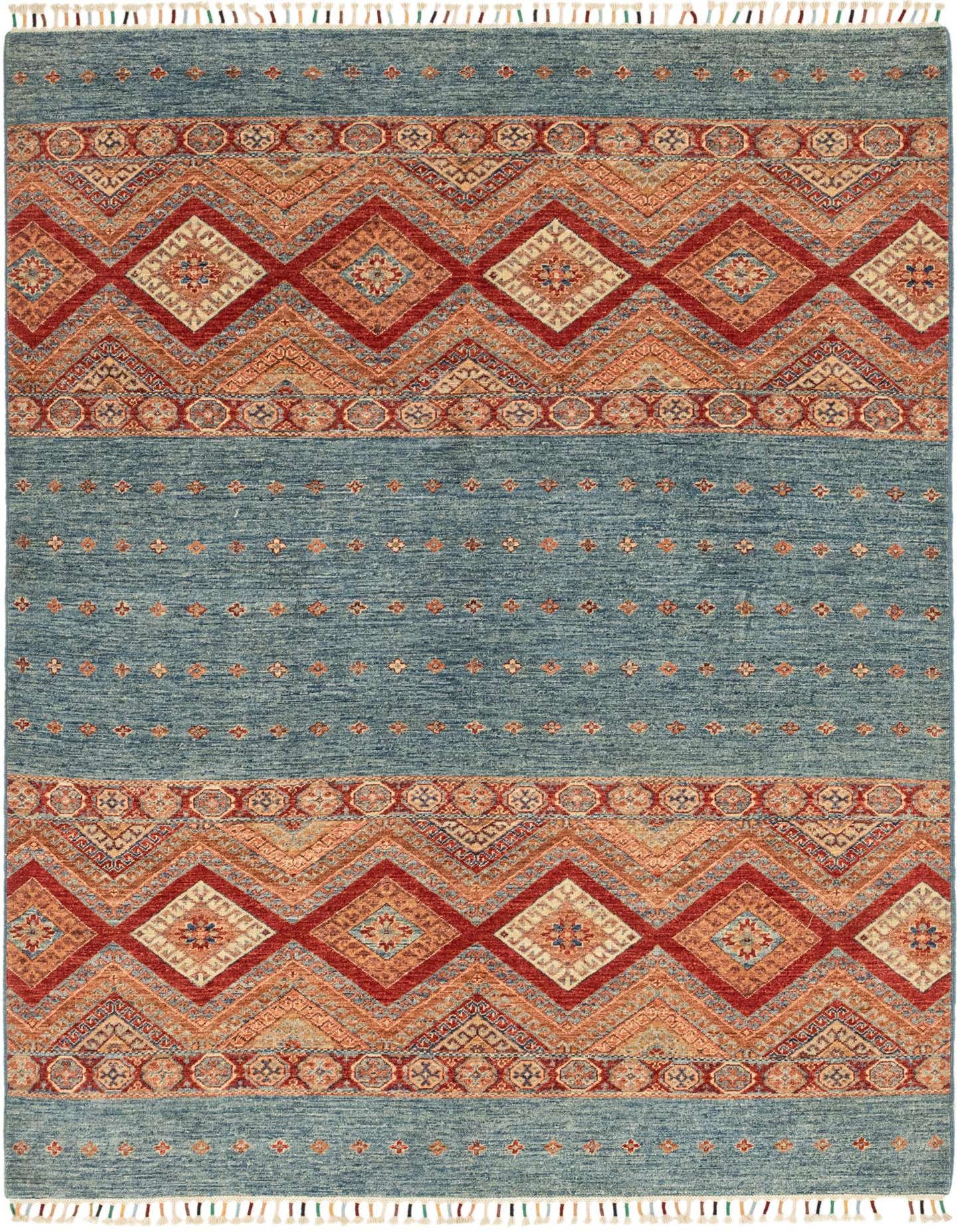 Primary image of  5' 9 x 7' 7  Hand Knotted Ariana Ziegler Rug