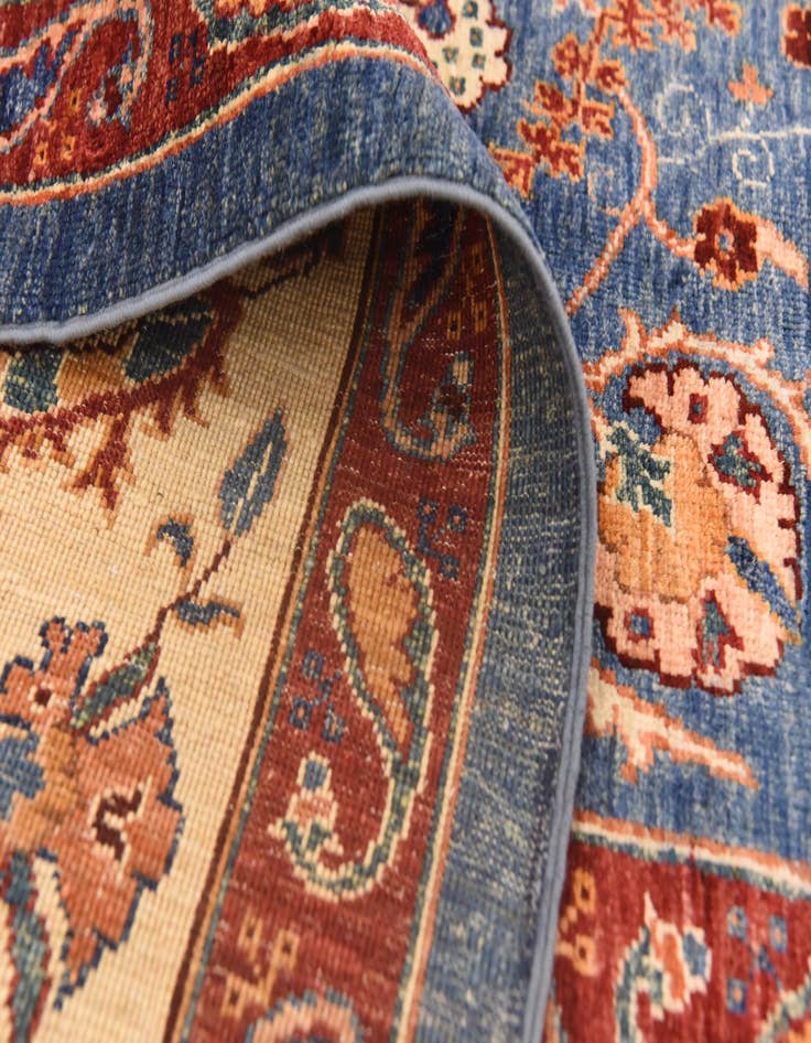 Detail image of  6' 9 x 9' 11  Hand Knotted Ariana Ziegler Rug