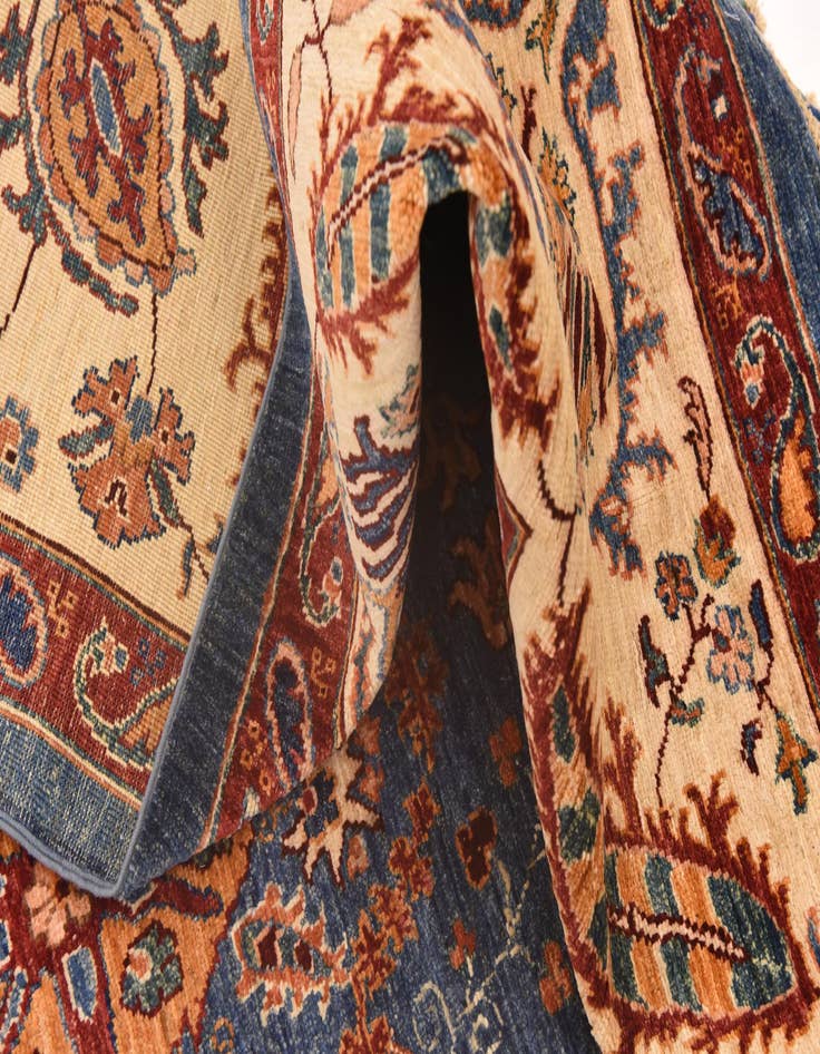 Detail image of  6' 9 x 9' 11  Hand Knotted Ariana Ziegler Rug