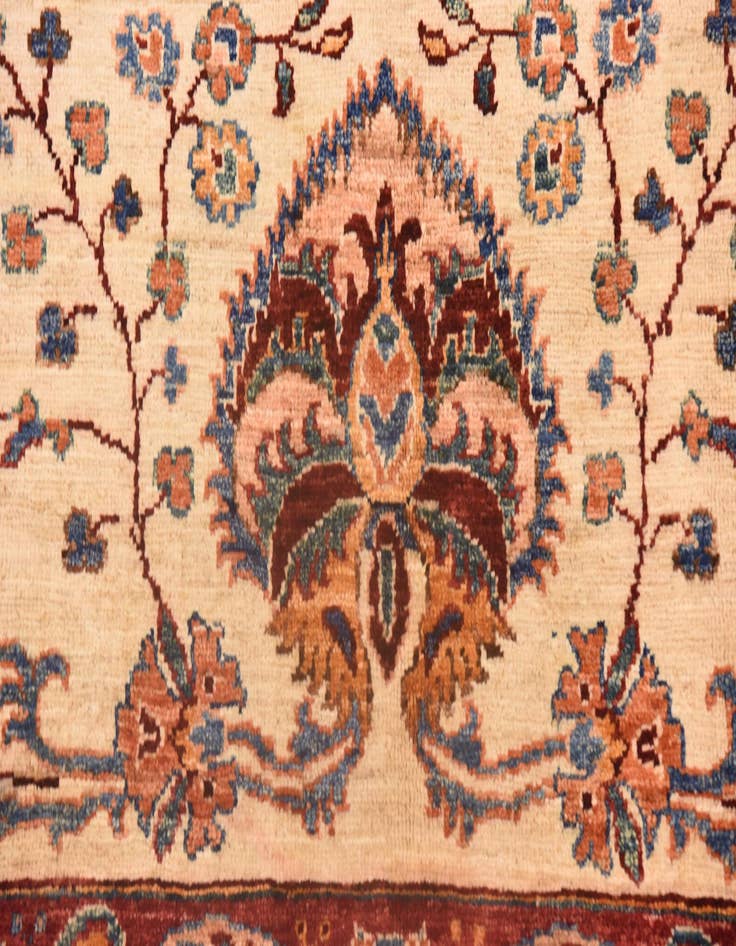 Detail image of  6' 9 x 9' 11  Hand Knotted Ariana Ziegler Rug