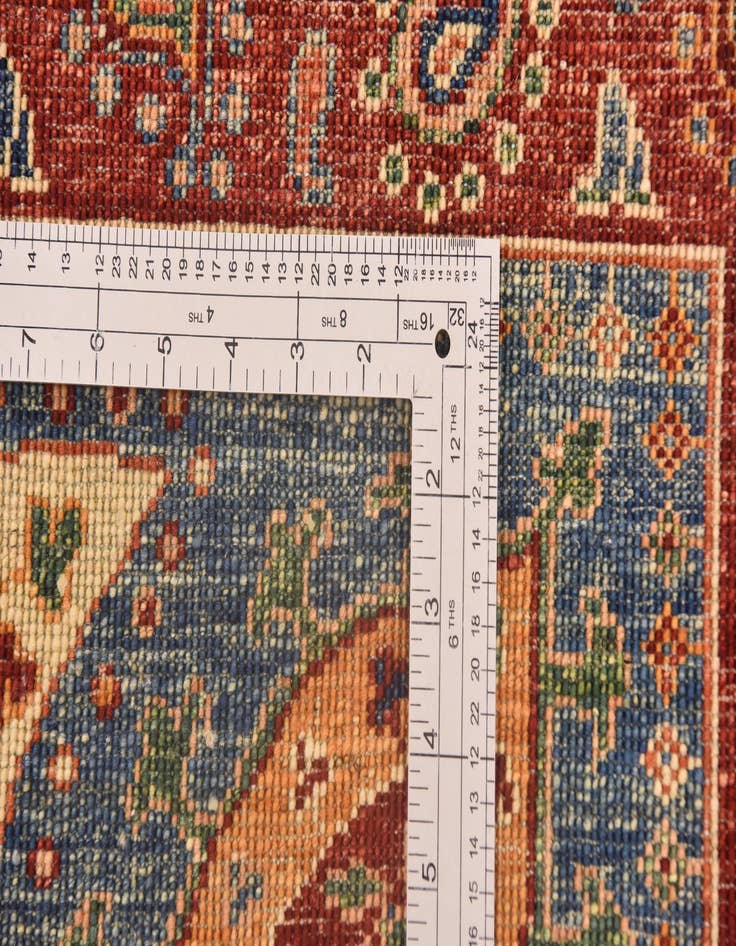 Detail image of  5' 8 x 8' 1  Hand Knotted Ariana Ziegler Rug