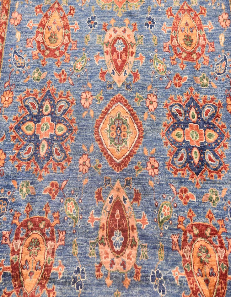 Detail image of  5' 8 x 8' 1  Hand Knotted Ariana Ziegler Rug