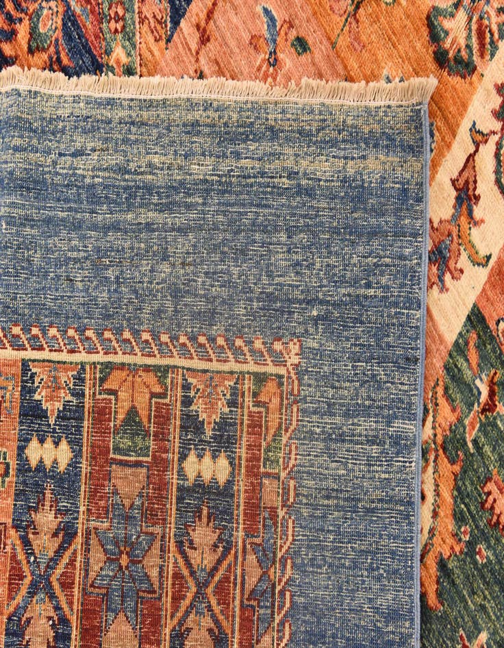 Detail image of  5' 7 x 8'  Hand Knotted Ariana Ziegler Rug