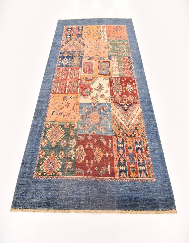 Detail image of  5' 7 x 8'  Hand Knotted Ariana Ziegler Rug