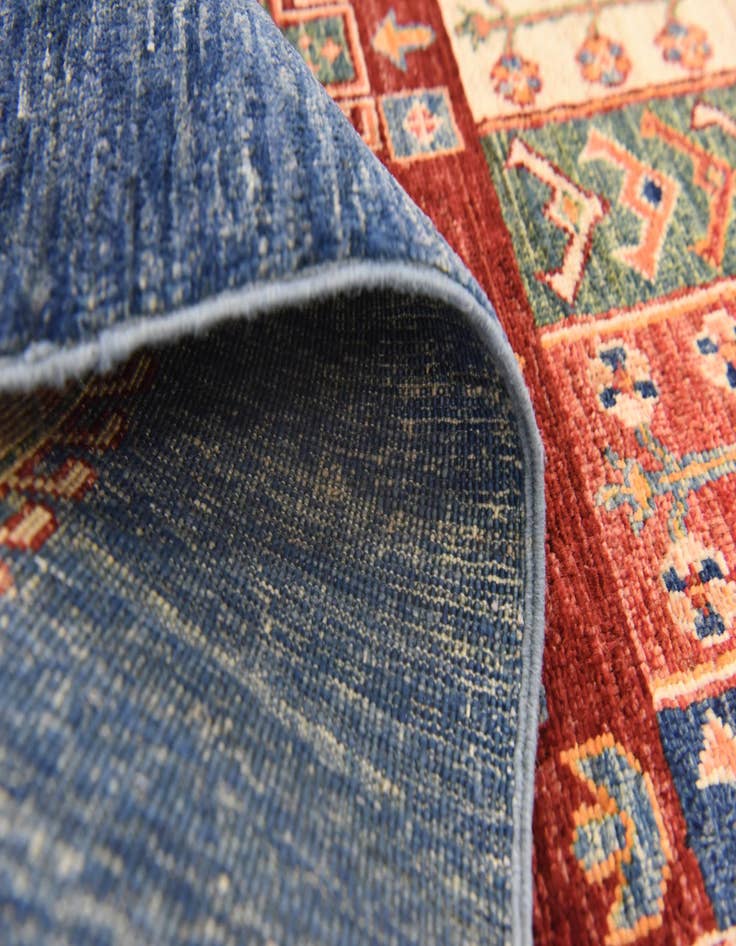 Detail image of  5' 7 x 8'  Hand Knotted Ariana Ziegler Rug