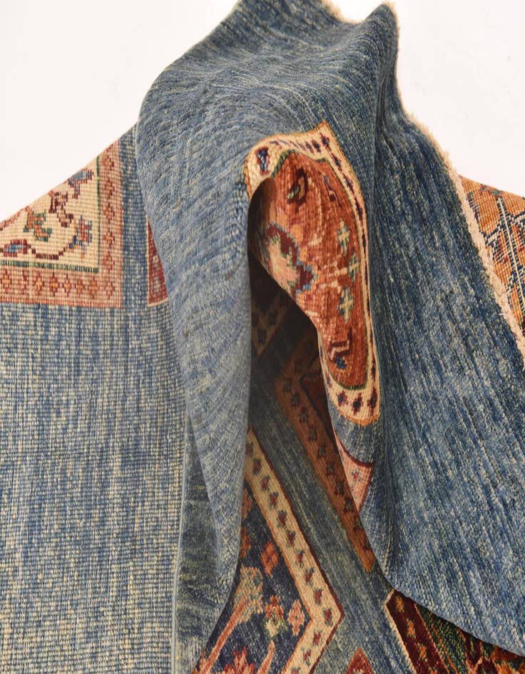 Detail image of  5' 9 x 8' 1  Hand Knotted Ariana Ziegler Rug