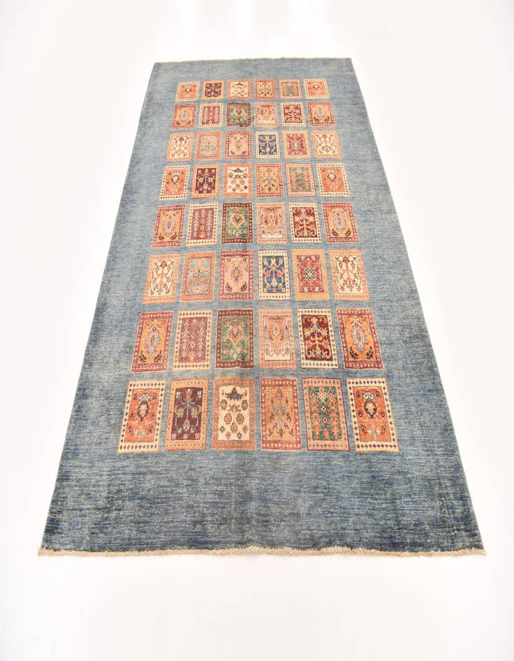 Detail image of  5' 9 x 8' 1  Hand Knotted Ariana Ziegler Rug