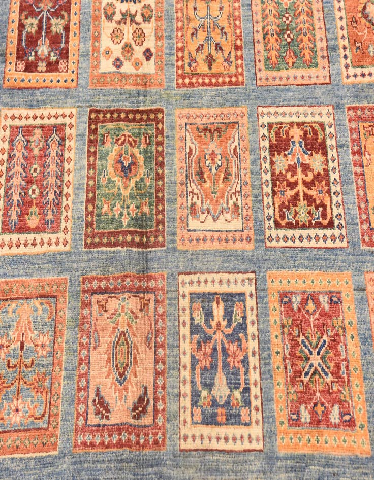 Detail image of  5' 9 x 8' 1  Hand Knotted Ariana Ziegler Rug