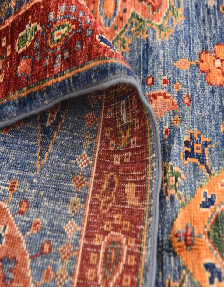 Detail image of  5' 9 x 7' 10  Hand Knotted Ariana Ziegler Rug