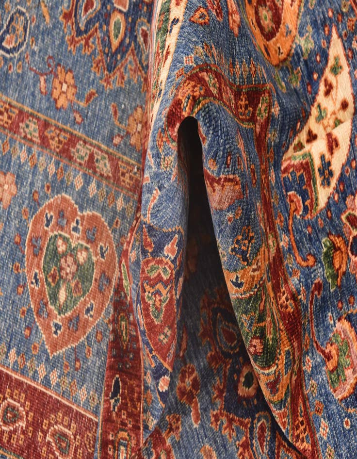 Detail image of  5' 9 x 7' 10  Hand Knotted Ariana Ziegler Rug