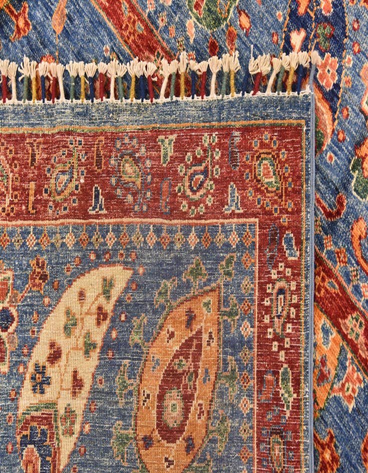 Detail image of  5' 9 x 7' 10  Hand Knotted Ariana Ziegler Rug