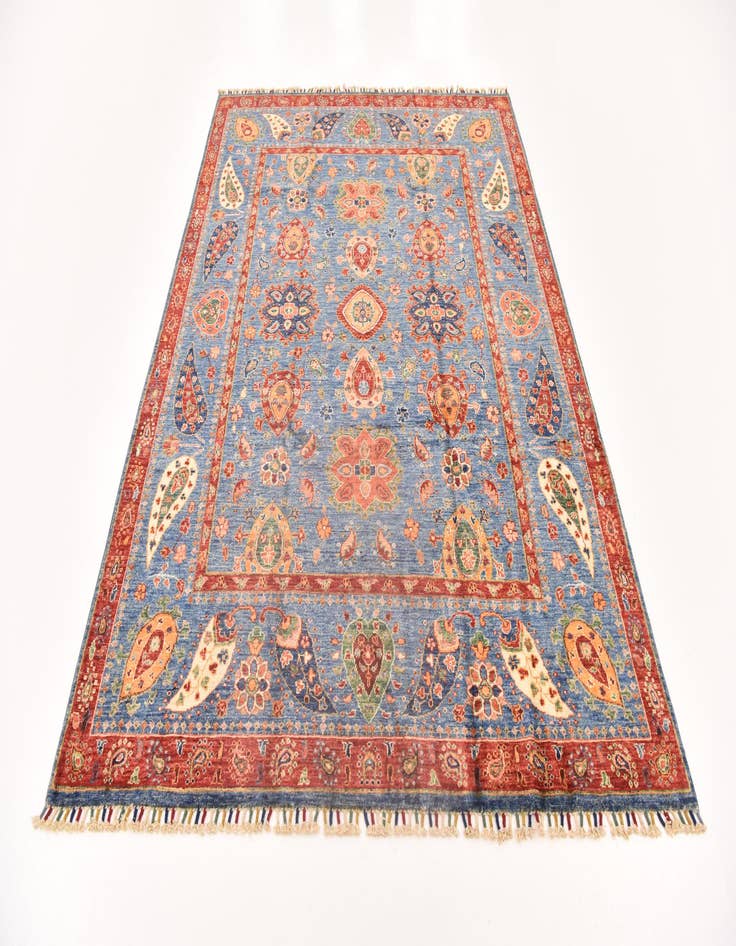 Detail image of  5' 9 x 7' 10  Hand Knotted Ariana Ziegler Rug