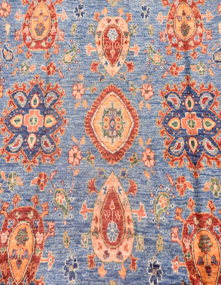 Detail image of  5' 9 x 7' 10  Hand Knotted Ariana Ziegler Rug