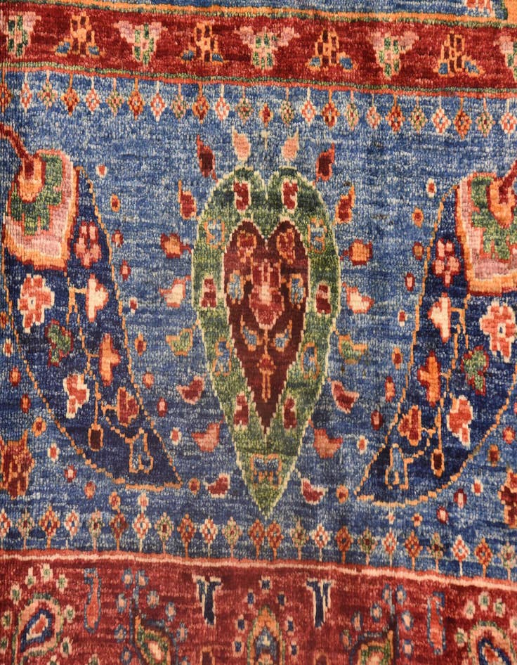 Detail image of  5' 9 x 7' 10  Hand Knotted Ariana Ziegler Rug