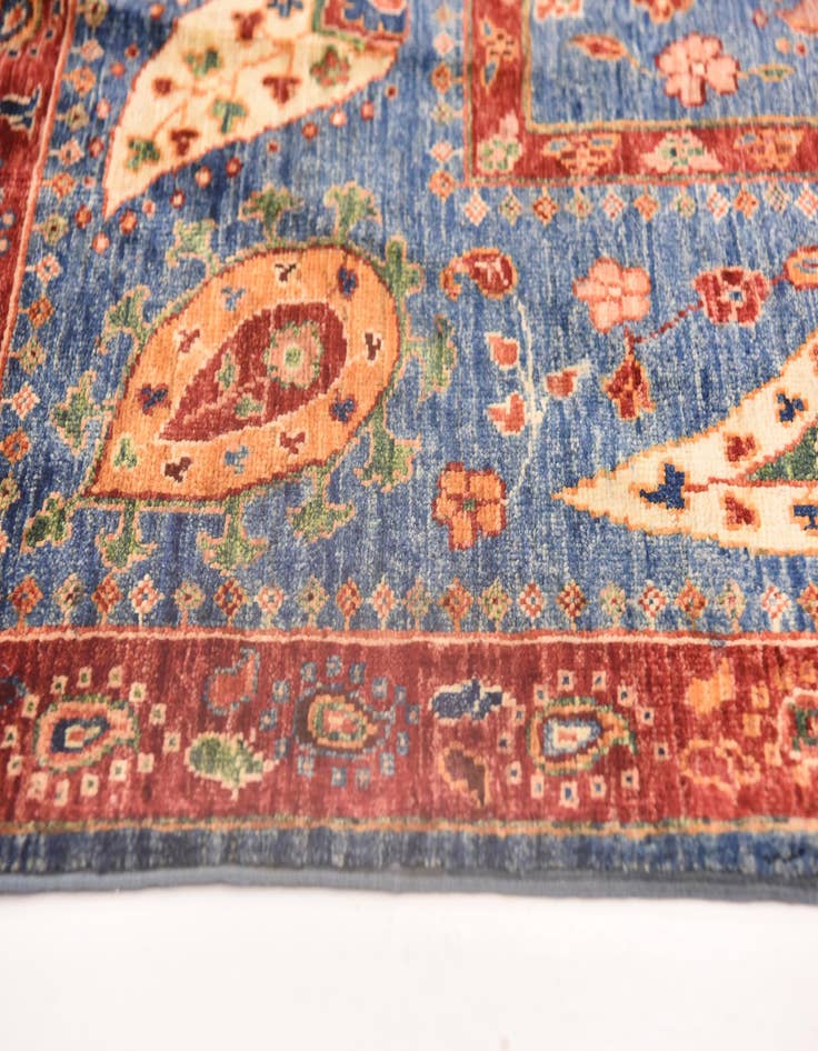 Detail image of  5' 9 x 7' 10  Hand Knotted Ariana Ziegler Rug