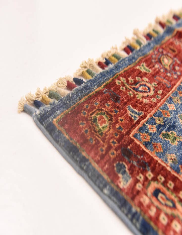 Detail image of  5' 9 x 7' 10  Hand Knotted Ariana Ziegler Rug