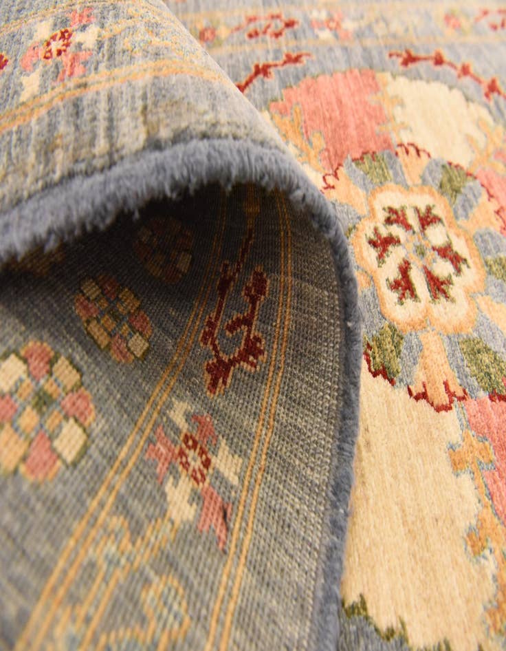 Detail image of  5' 7 x 7' 9  Hand Knotted Ariana Ziegler Oriental Rug