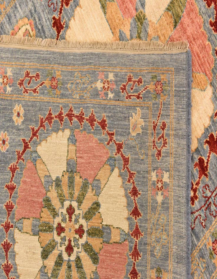 Detail image of  5' 7 x 7' 9  Hand Knotted Ariana Ziegler Oriental Rug