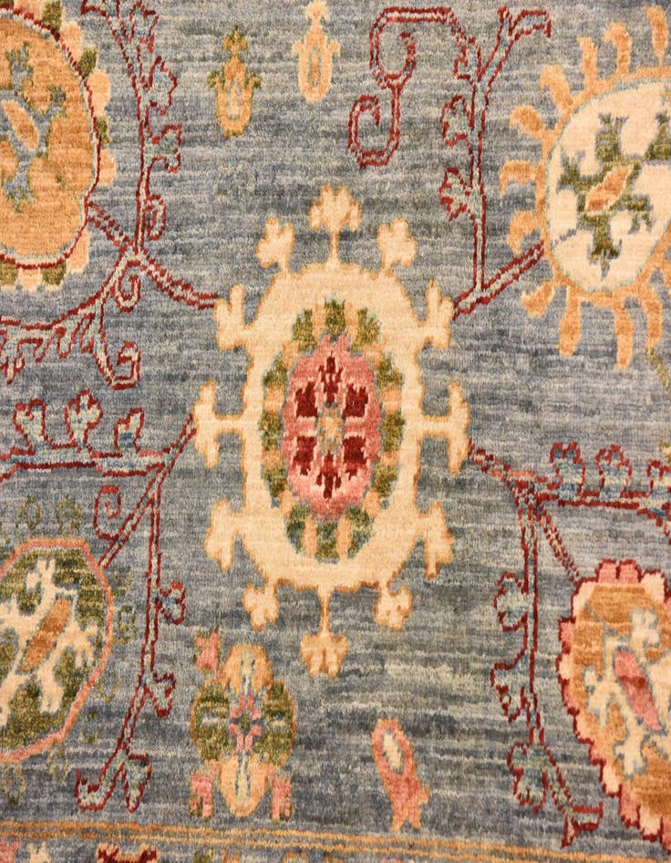 Detail image of  5' 7 x 7' 9  Hand Knotted Ariana Ziegler Oriental Rug