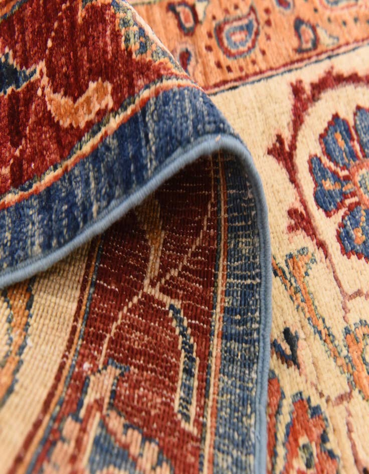 Detail image of  6' 9 x 10' 1  Hand Knotted Ariana Ziegler Rug