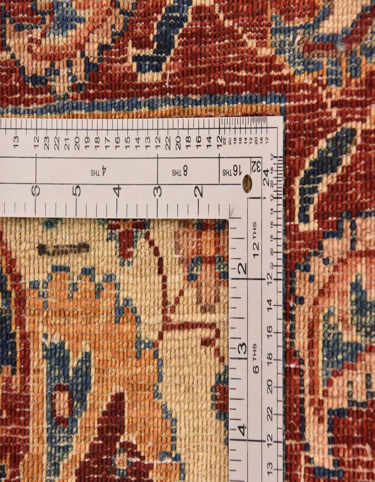 Detail image of  6' 9 x 10' 1  Hand Knotted Ariana Ziegler Rug