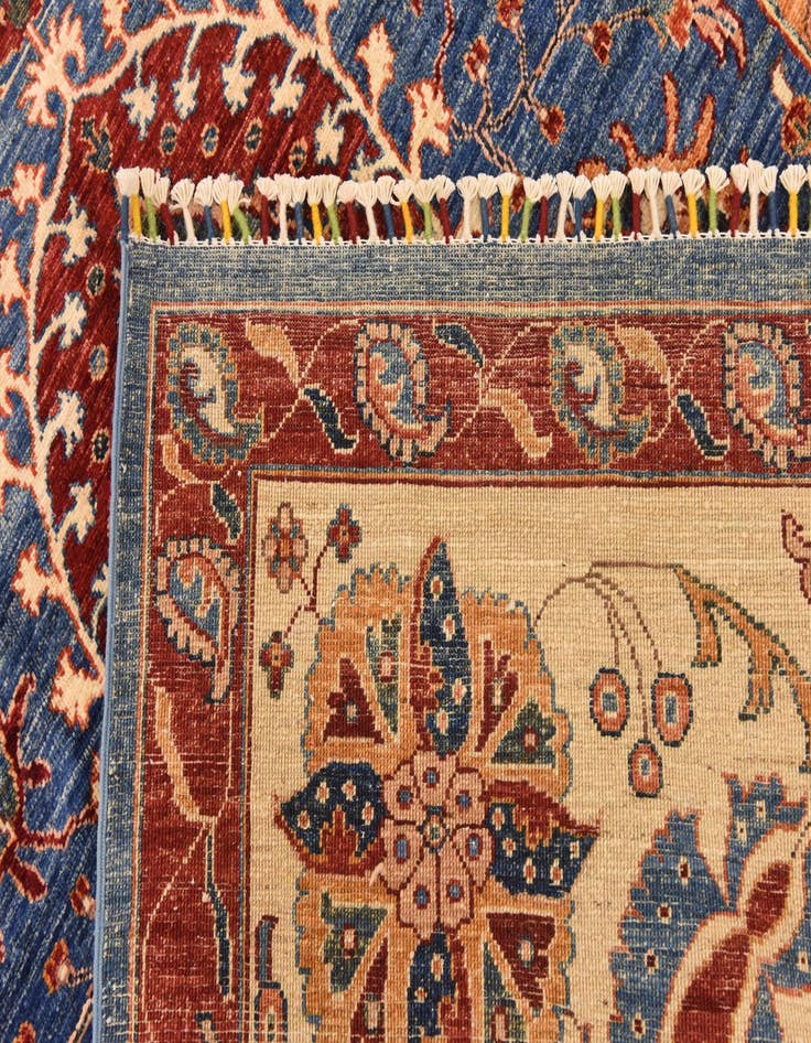 Detail image of  6' 9 x 10' 1  Hand Knotted Ariana Ziegler Rug