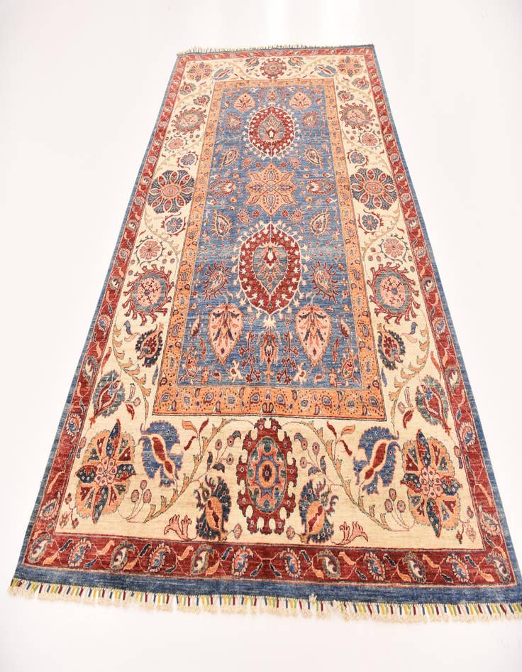 Detail image of  6' 9 x 10' 1  Hand Knotted Ariana Ziegler Rug