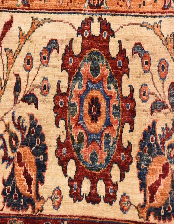 Detail image of  6' 9 x 10' 1  Hand Knotted Ariana Ziegler Rug