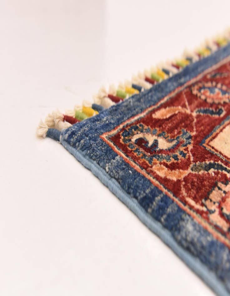 Detail image of  6' 9 x 10' 1  Hand Knotted Ariana Ziegler Rug