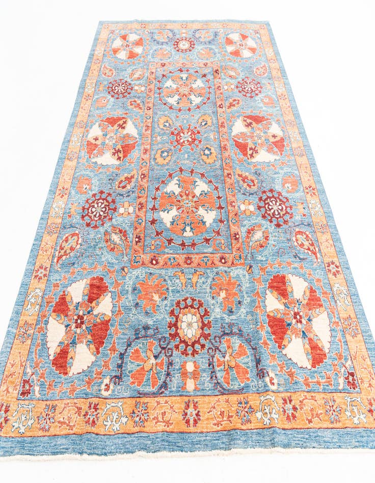 Detail image of  6' 7 x 9' 7  Hand Knotted Ariana Ziegler Rug