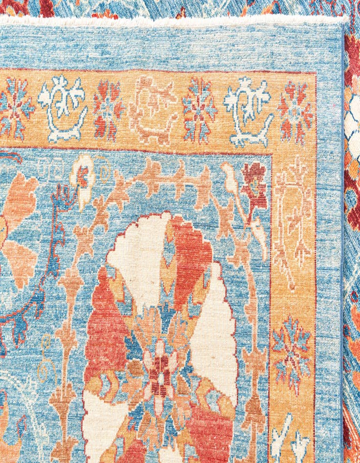 Detail image of  6' 7 x 9' 7  Hand Knotted Ariana Ziegler Rug