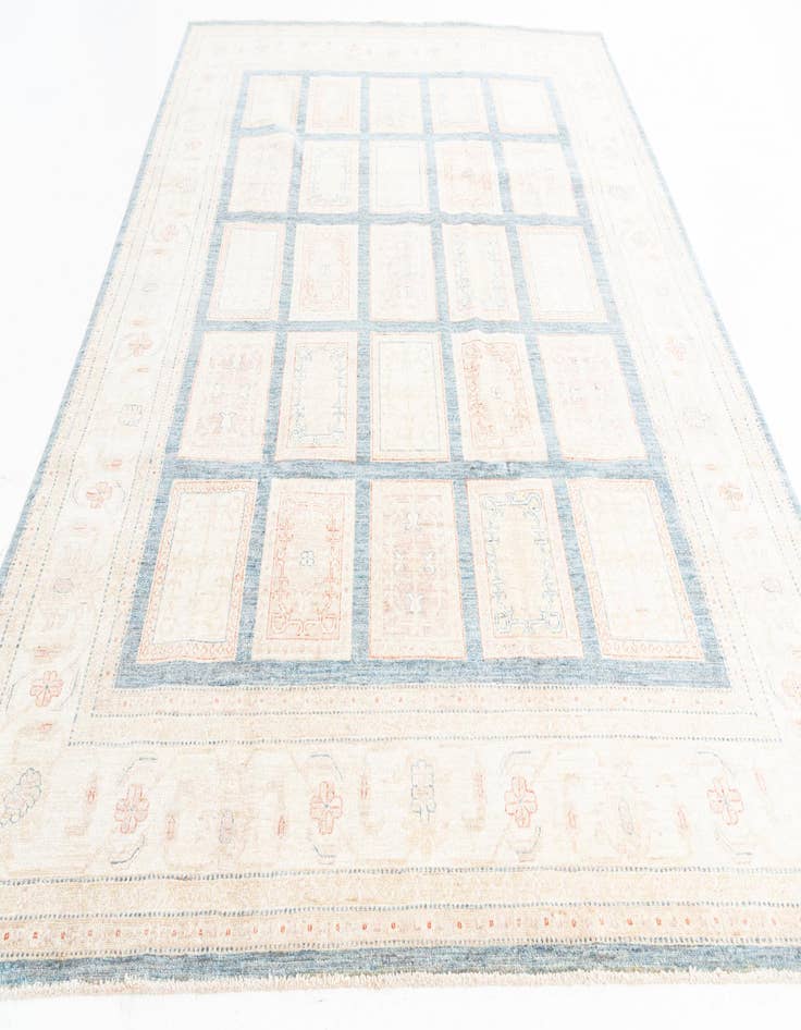 Detail image of  8' x 10' 5  Hand Knotted Ariana Ziegler Oriental Rug