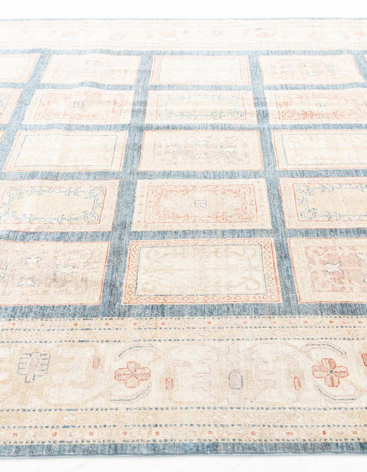 Detail image of  8' x 10' 5  Hand Knotted Ariana Ziegler Oriental Rug