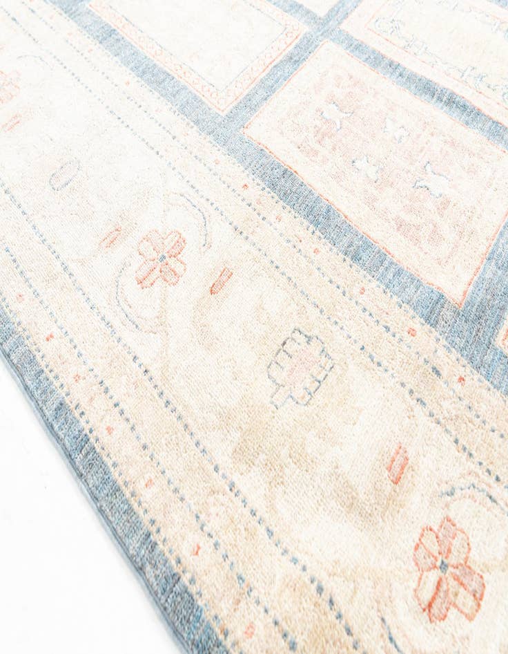 Detail image of  8' x 10' 5  Hand Knotted Ariana Ziegler Oriental Rug