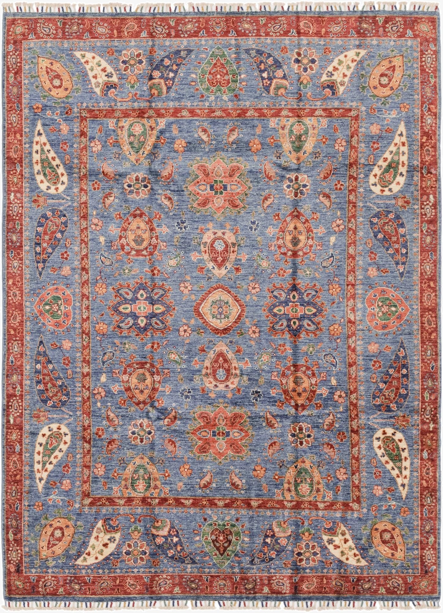  5' 9 x 7' 10  Hand Knotted Ariana Ziegler Rug