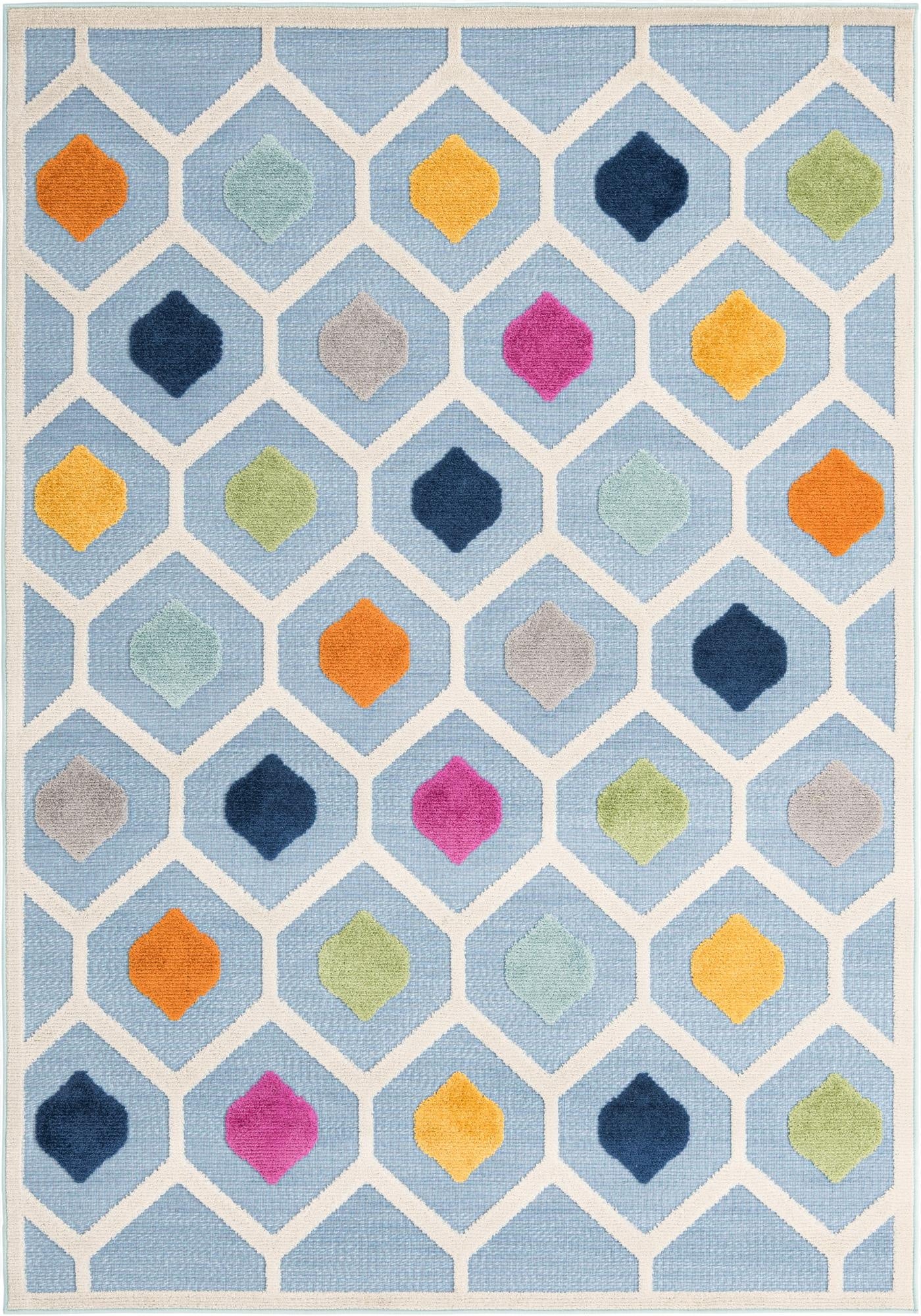  6' x 9'  Washable Aruba Indoor / Outdoor Rug