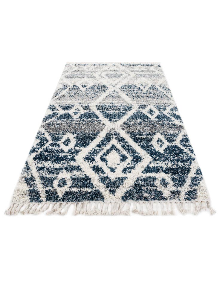 Detail image of  5' 4 x 7' 8 Athena Shag Rug