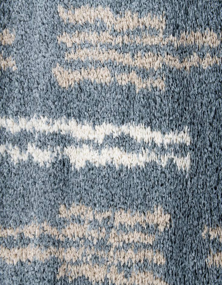 Detail image of 5' 3 x 7' 9 Athena Shag Rug