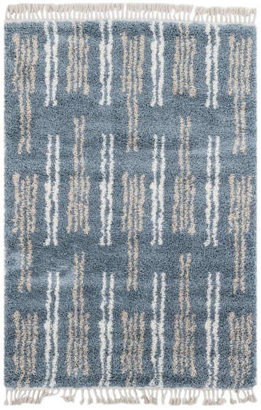  5' 3 x 7' 9 Athena Shag Rug